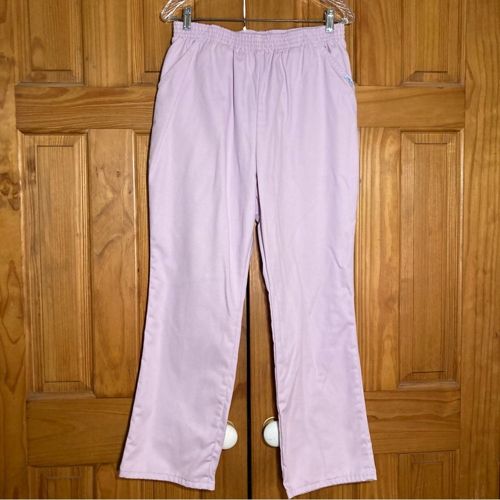 NWOT Chic Vintage 90s Pants Pull On Elastic Waist Purple Women's Size 16P